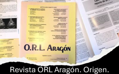 Revista Oficial de la Sociedad Aragonesa de Otorrinolaringología. Origen.